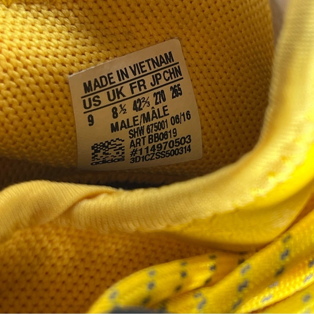 Adidas NMD Human Race Pharrell Yellow Men’s Shoes - Men’s Size‎ 9 - Picture 10 of 10